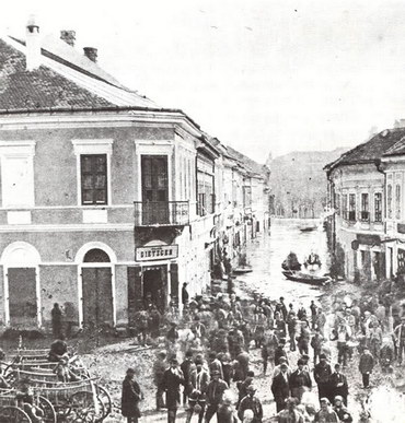 Dunavska ul - poplava 1876